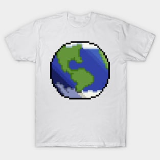 Pixel Earth T-Shirt